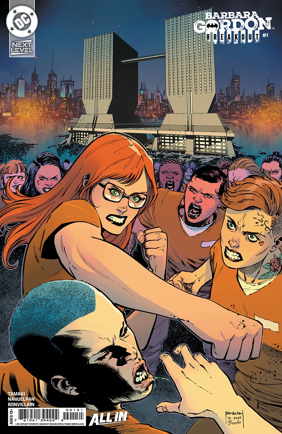 Barbara Gordon Breakout #1 Cover G Incentive Amancay Nahuelpan Card Stock Variant Cover (DC Next Level)