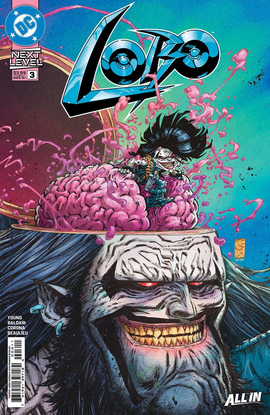 Lobo Vol 4 #3 Cover A Regular Jorge Corona Cover (DC Next Level)