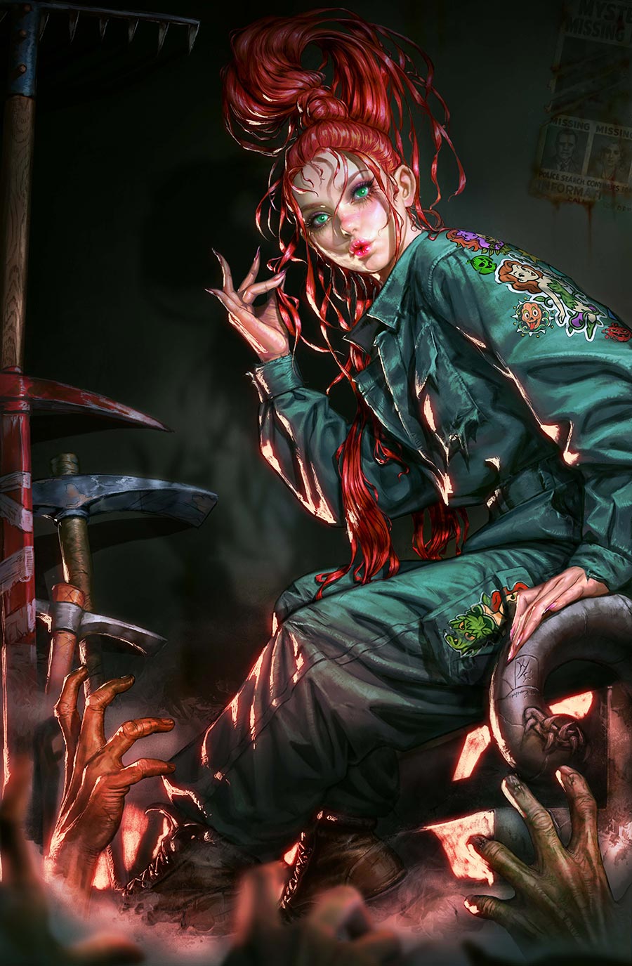 Poison Ivy #44 Cover B Variant Kyuyong Eom Card Stock Cover (DC All In)