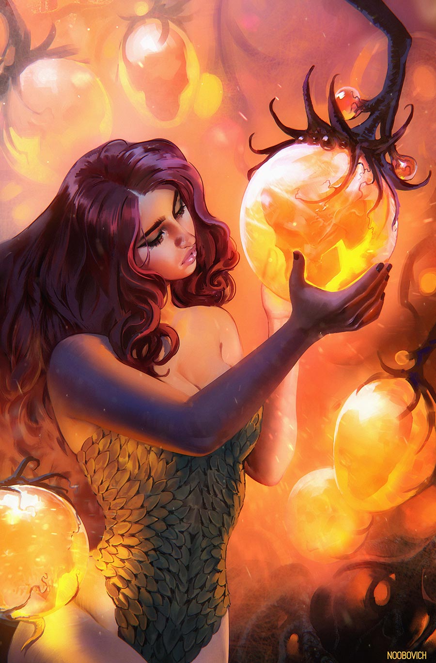 Poison Ivy #44 Cover C Variant Noobovich Card Stock Cover (DC All In)