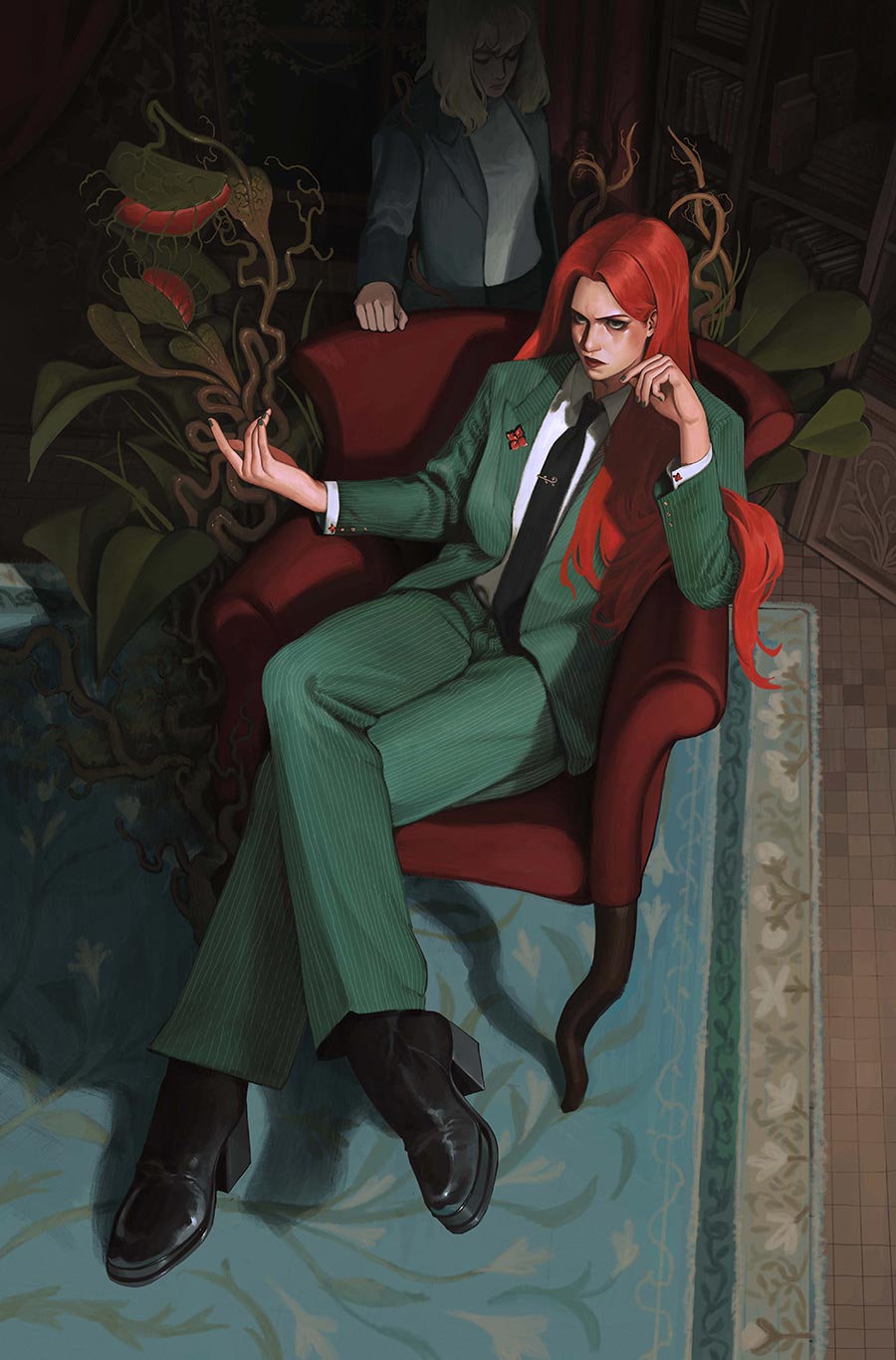 Poison Ivy #44 Cover D Variant Manny Vincent Carbonilla Card Stock Cover (DC All In)