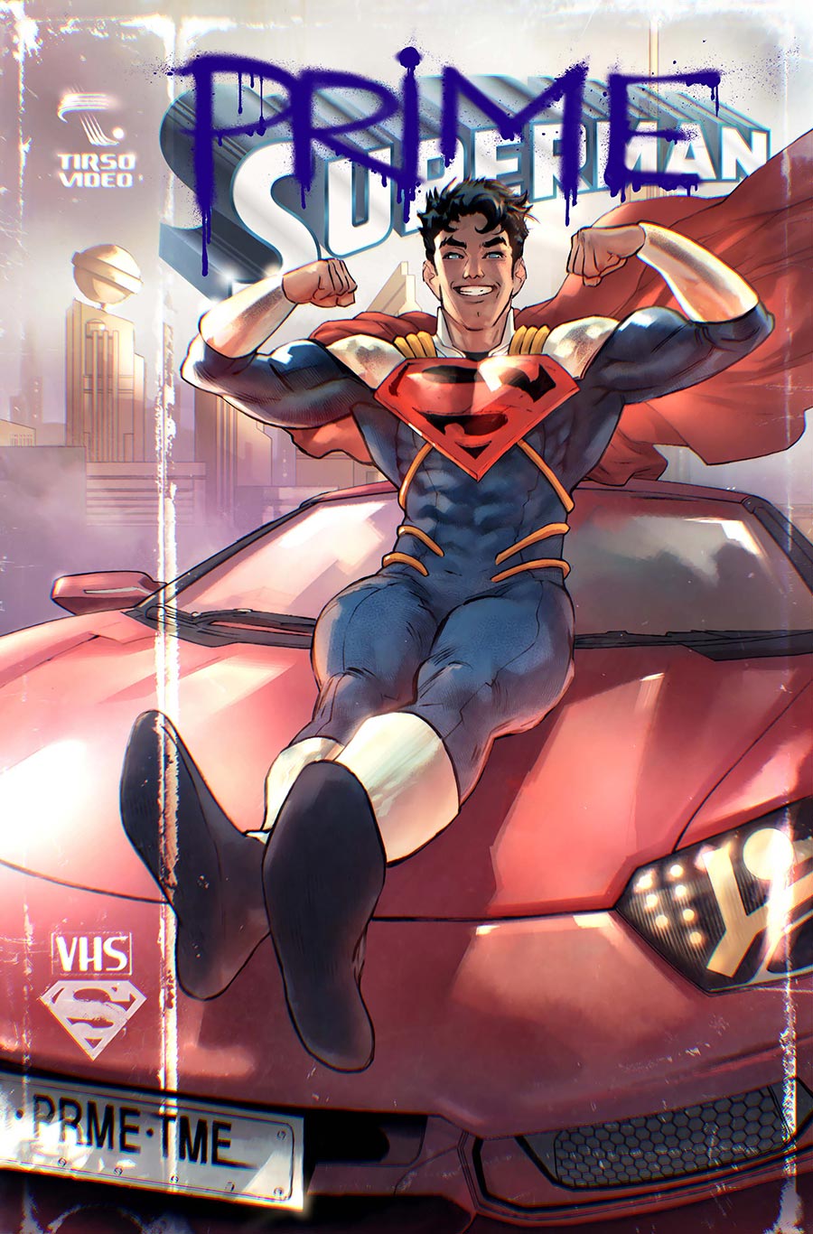 Superman Vol 7 #38 Cover E Variant Tirso Cons Card Stock Cover (DC All In)(The Reign Of The Superboys Tie-In)