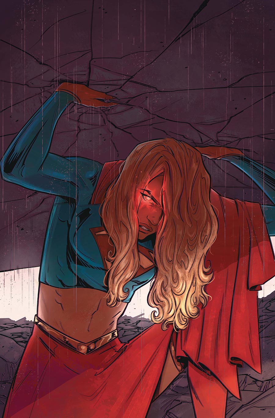 Supergirl Vol 8 #13 Cover D Variant Skylar Patridge Card Stock Cover (DC All In)(The Reign Of The Superboys Tie-In)