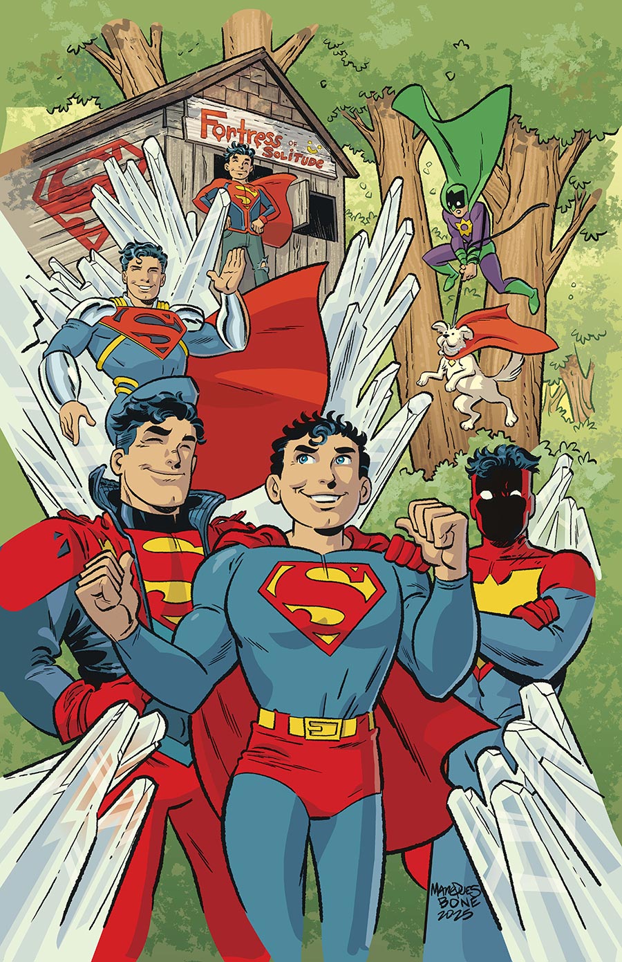 Superman Unlimited #13 Cover E Variant Anthony Marques Card Stock Cover (DC All In)(The Reign Of The Superboys Tie-In)