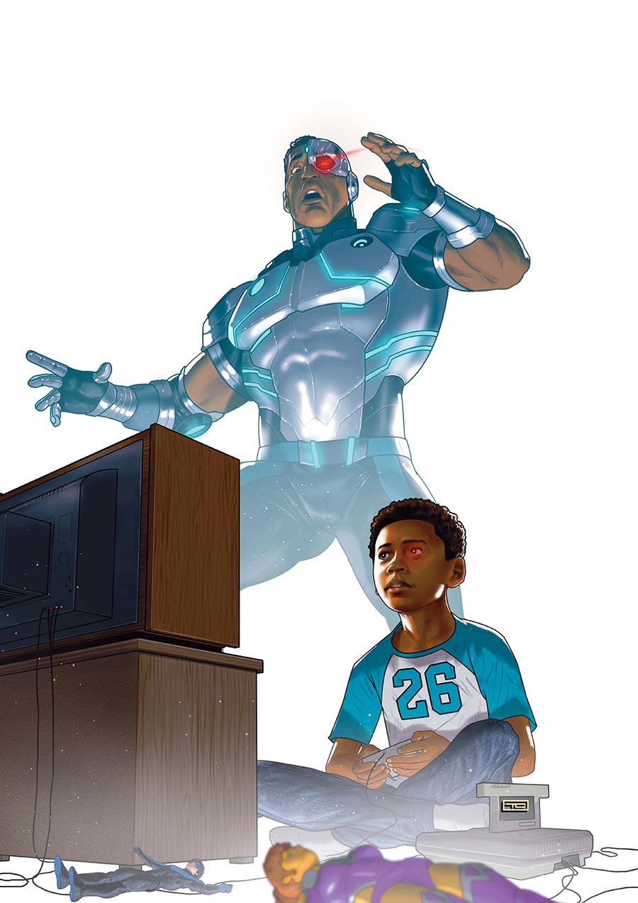 New Titans Vol 2 #35 Cover A Regular Taurin Clarke Cover