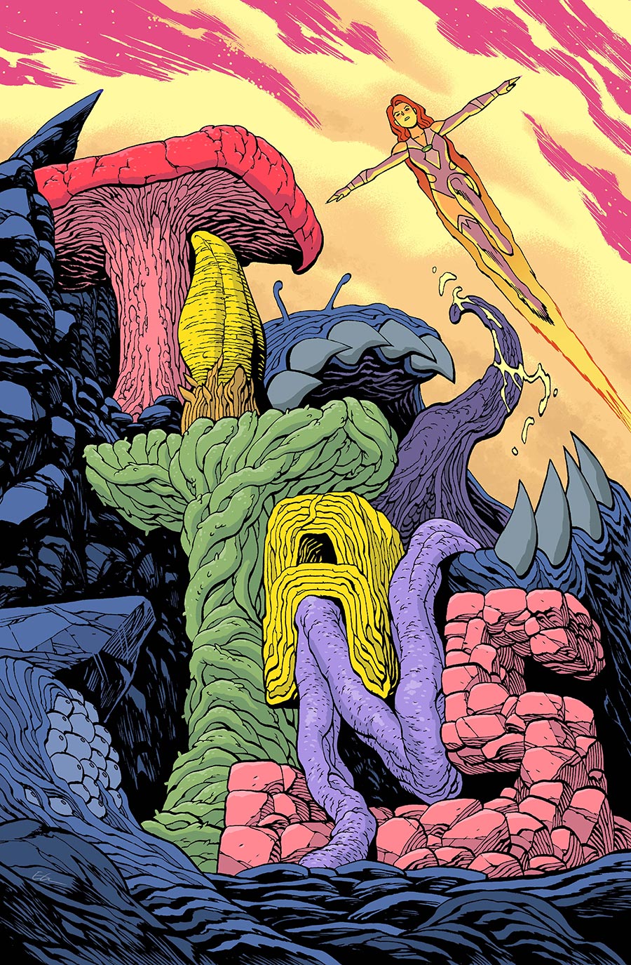 New Titans Vol 2 #35 Cover B Variant Ethan Young Card Stock Cover