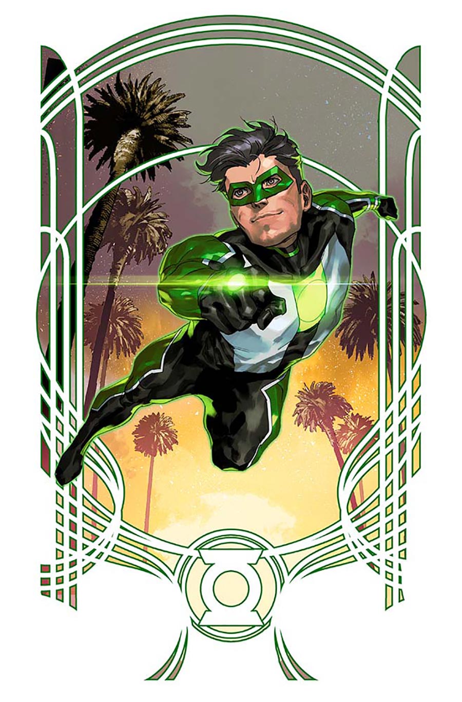 Green Lantern Vol 8 #35 Cover C Variant Yasmine Putri Card Stock Cover (DC All In)