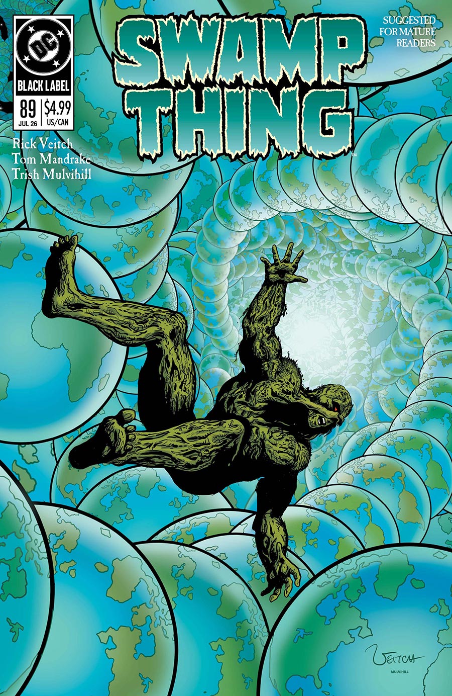 Swamp Thing 1989 #2 Cover A Regular Rick Veitch Cover