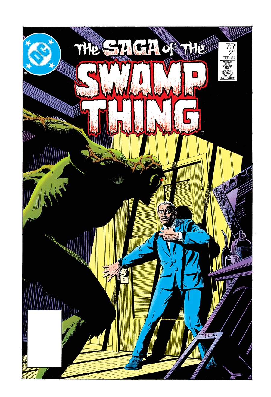 Saga Of The Swamp Thing #21 Facsimile Edition Cover C Variant Tom Yeates Foil Cover