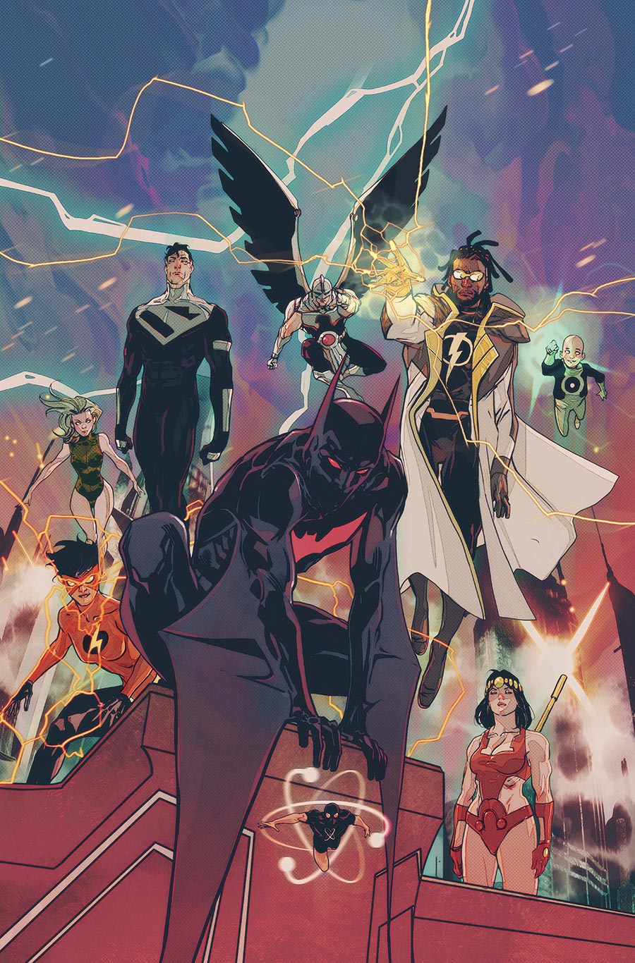 Batman Static Beyond #6 Cover B Variant Carmine Di Giandomenico Card Stock Cover