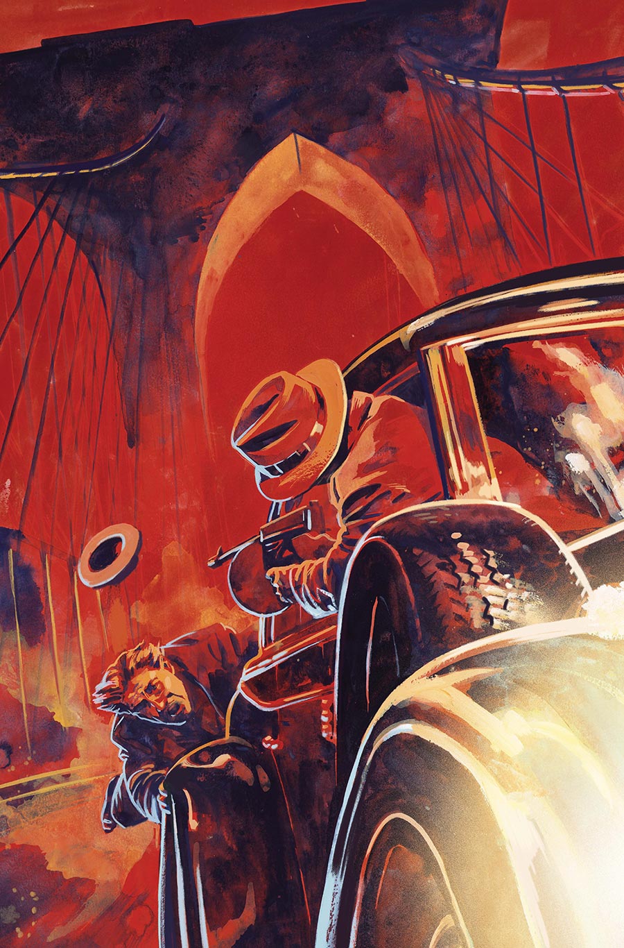 The Peril Of The Brutal Dark An Ezra Cain Mystery #4 Cover A Regular Jacob Phillips Cover