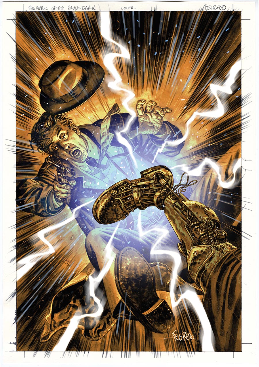 The Peril Of The Brutal Dark An Ezra Cain Mystery #4 Cover B Variant Duncan Fegredo Card Stock Cover