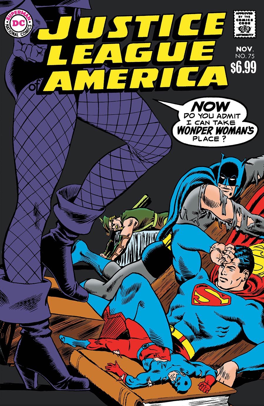 Justice League Of America #75 Facsimile Edition Cover C Variant Carmine Infantino Foil Cover