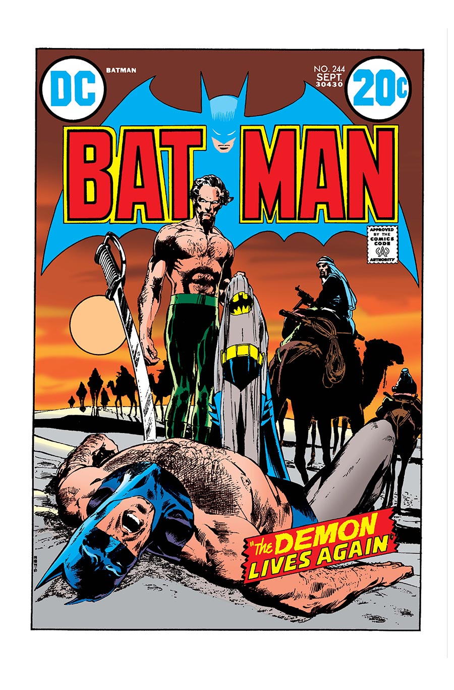 Batman #244 Facsimile Edition Cover A Regular Neal Adams Cover
