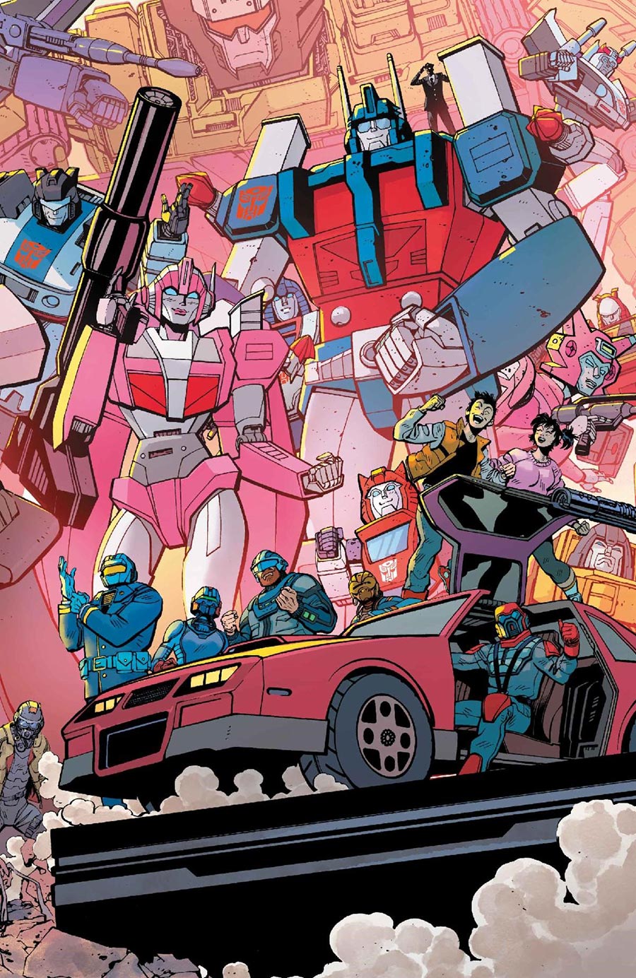 M.A.S.K. Vol 3 #1 Cover E Variant Tom Reilly & Adriano Lucas Energon Universe 3rd Anniversary Connecting Cover