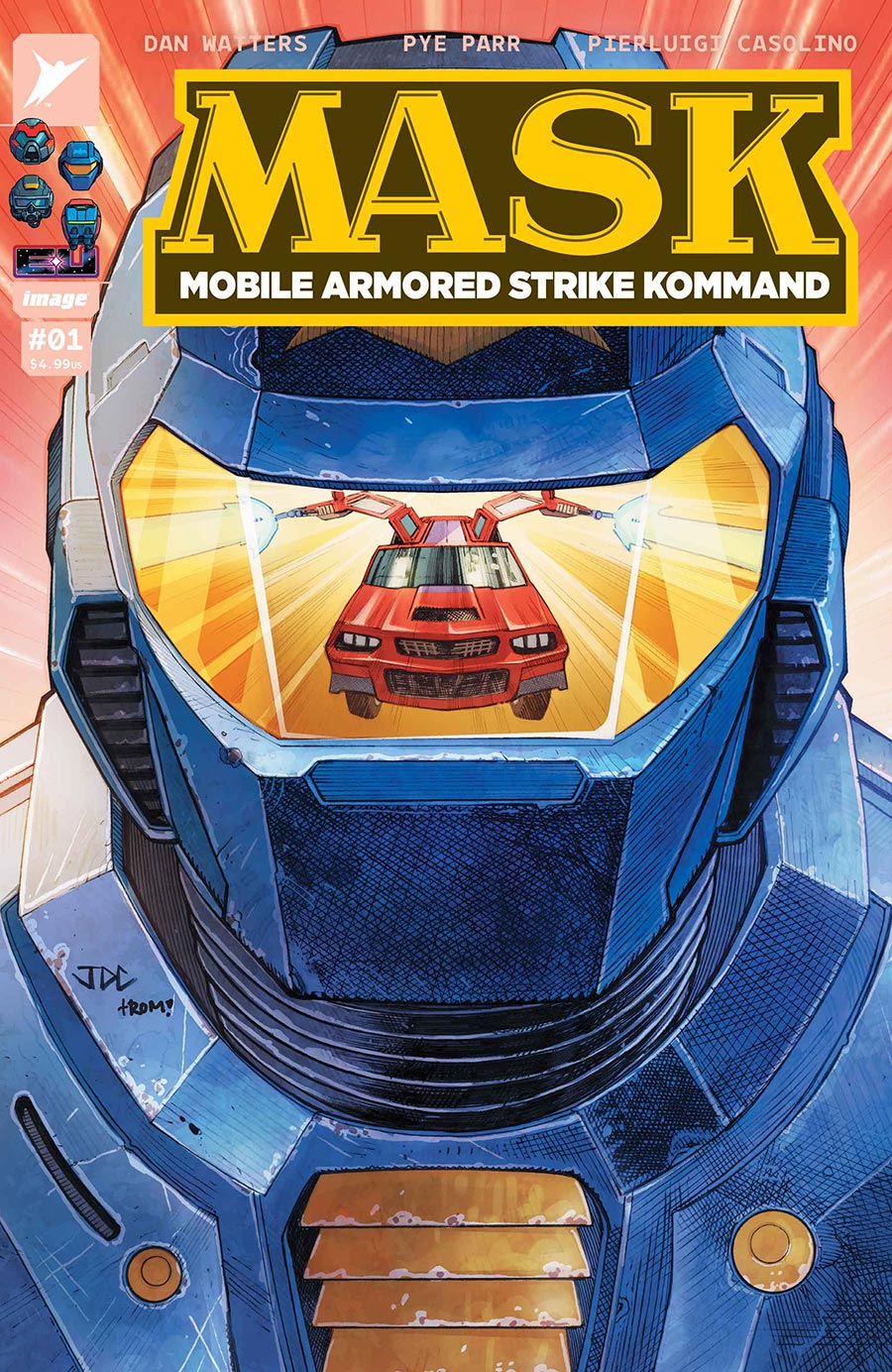 M.A.S.K. Vol 3 #1 Cover J Incentive Joshua Cassara & Romulo Fajardo Jr Variant Cover