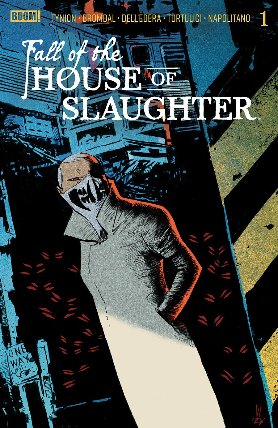 Fall Of The House Of Slaughter #1 Cover B Variant Werther Dell Edera Cover