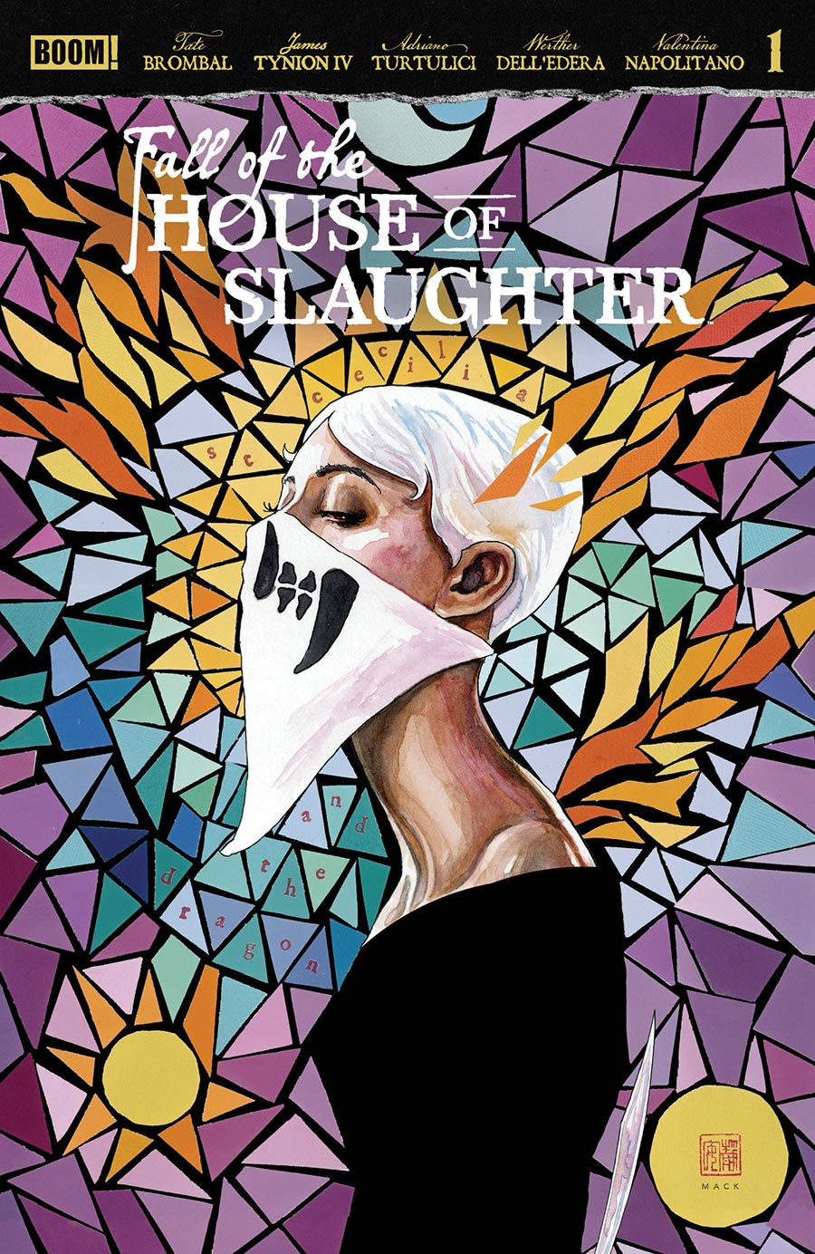 Fall Of The House Of Slaughter #1 Cover J Variant David Mack Reveal Cover