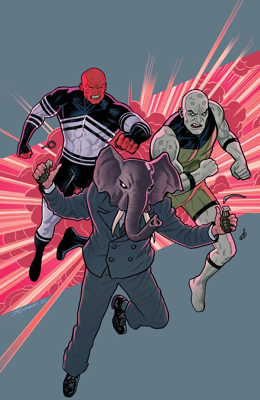 Center Holds #3 Cover E Variant Joe Quinones & Larry Hama Unlimited Virgin Cover