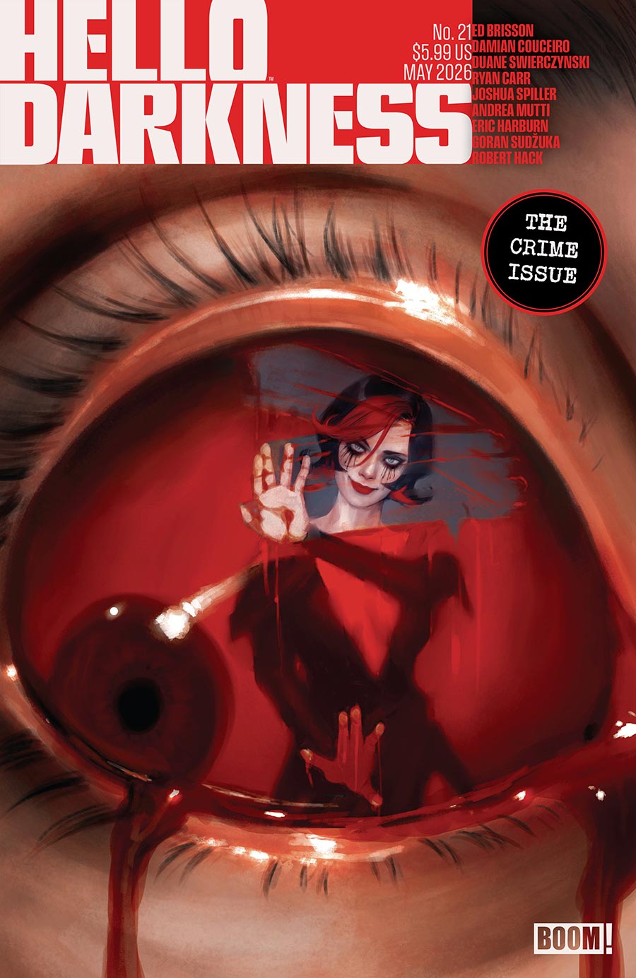 Hello Darkness #21 Cover F Variant Miguel Mercado Reveal Cover