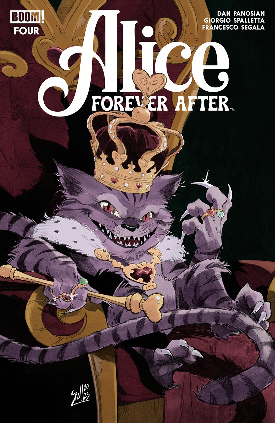 Alice Forever After #4 Cover B Variant Giorgio Spalletta Cover