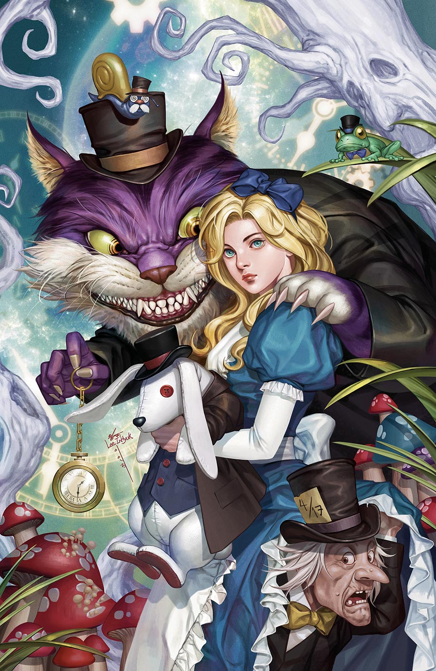 Alice Forever After #4 Cover D Incentive Inhyuk Lee Reveal Virgin Cover