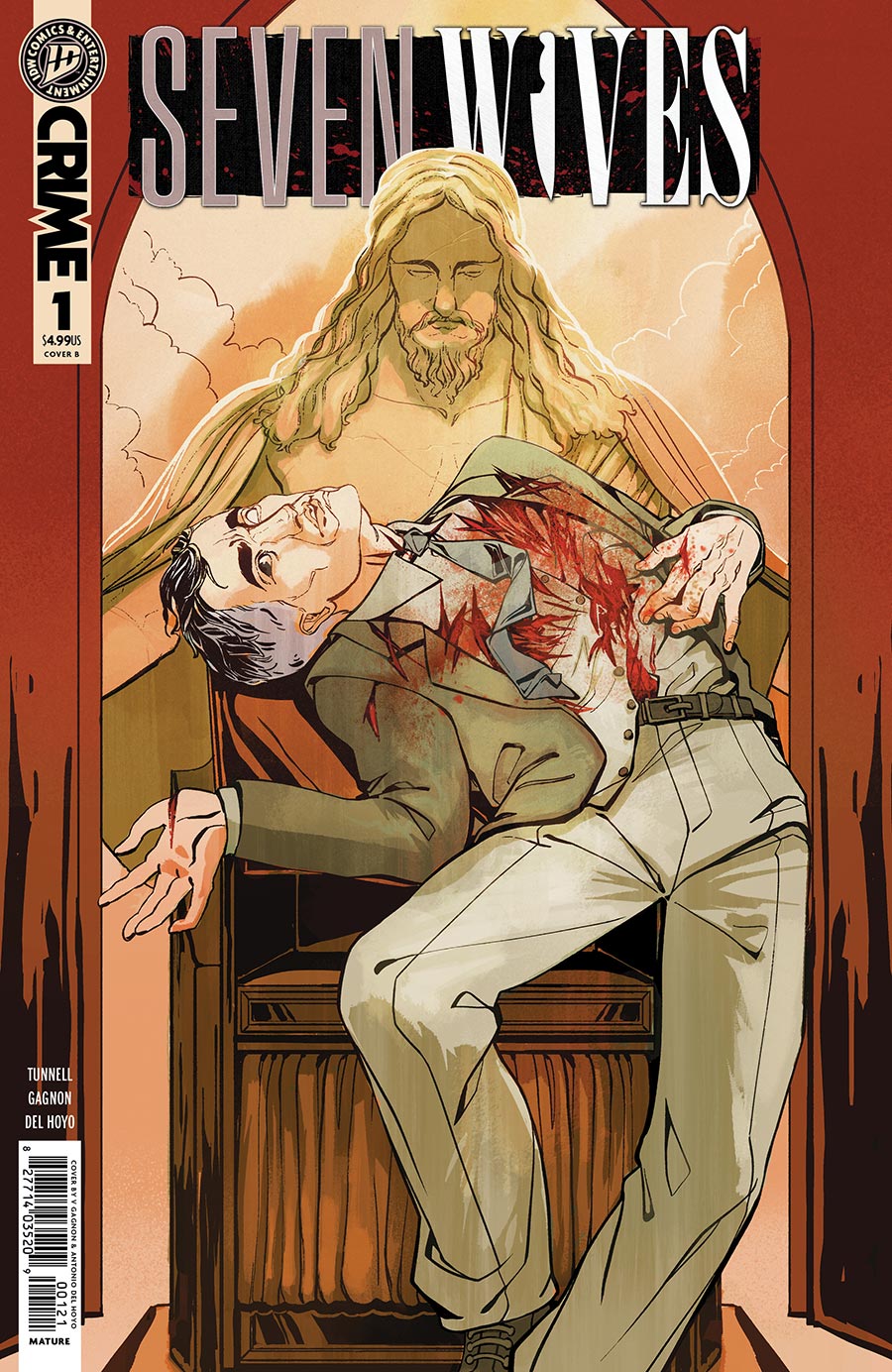 Seven Wives #1 Cover B Variant V Gagnon Cover