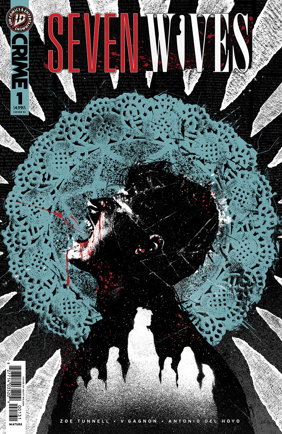 Seven Wives #1 Cover C Incentive Matt Wilson Variant Cover
