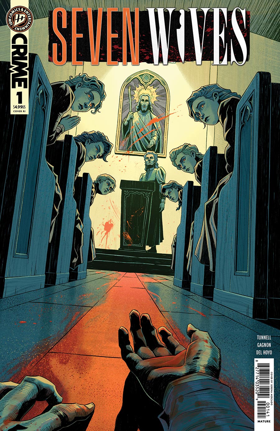 Seven Wives #1 Cover D Incentive Serena Mercado Variant Cover