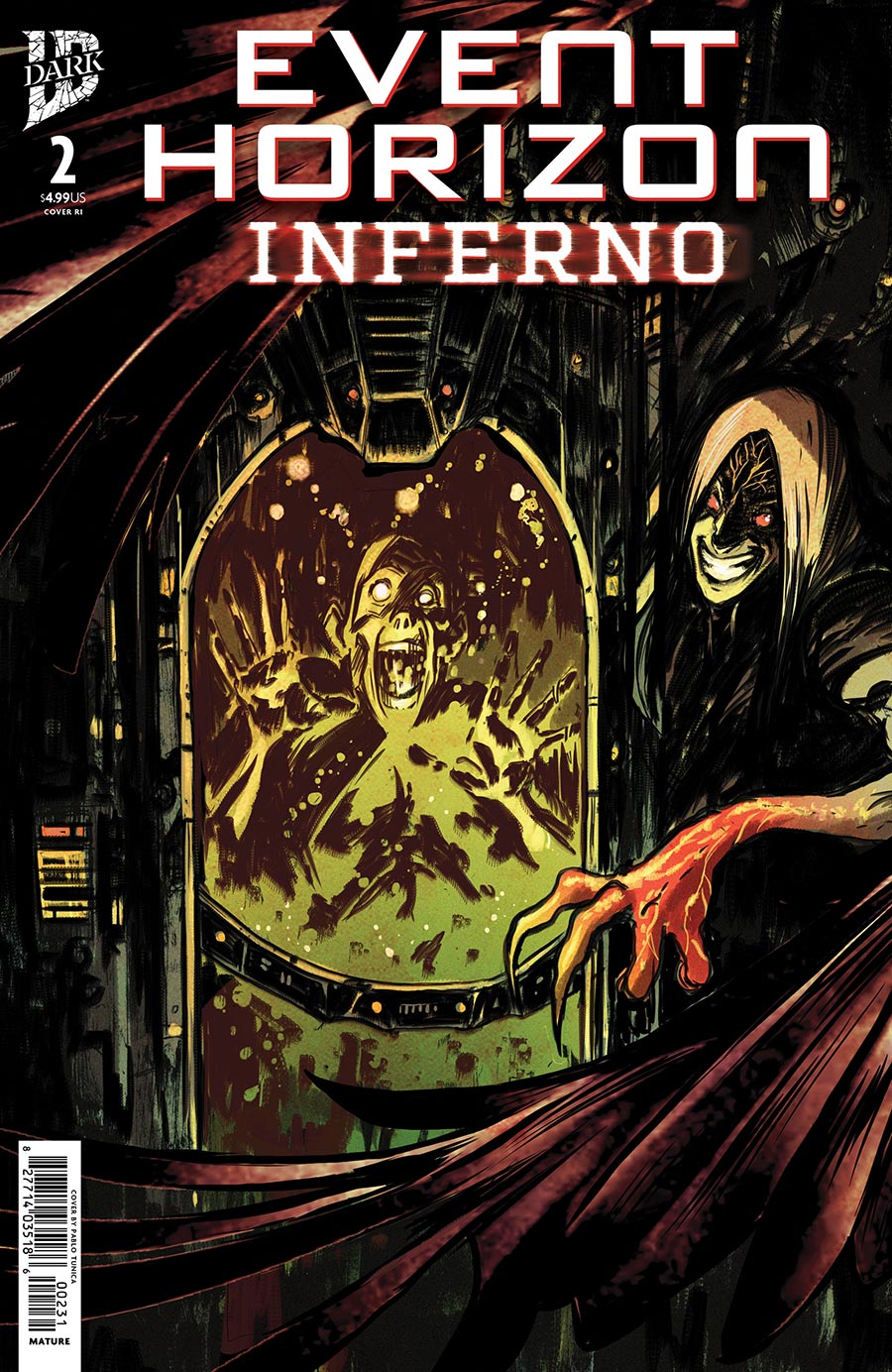 Event Horizon Inferno #2 Cover C Incentive Pablo Tunica Variant Cover