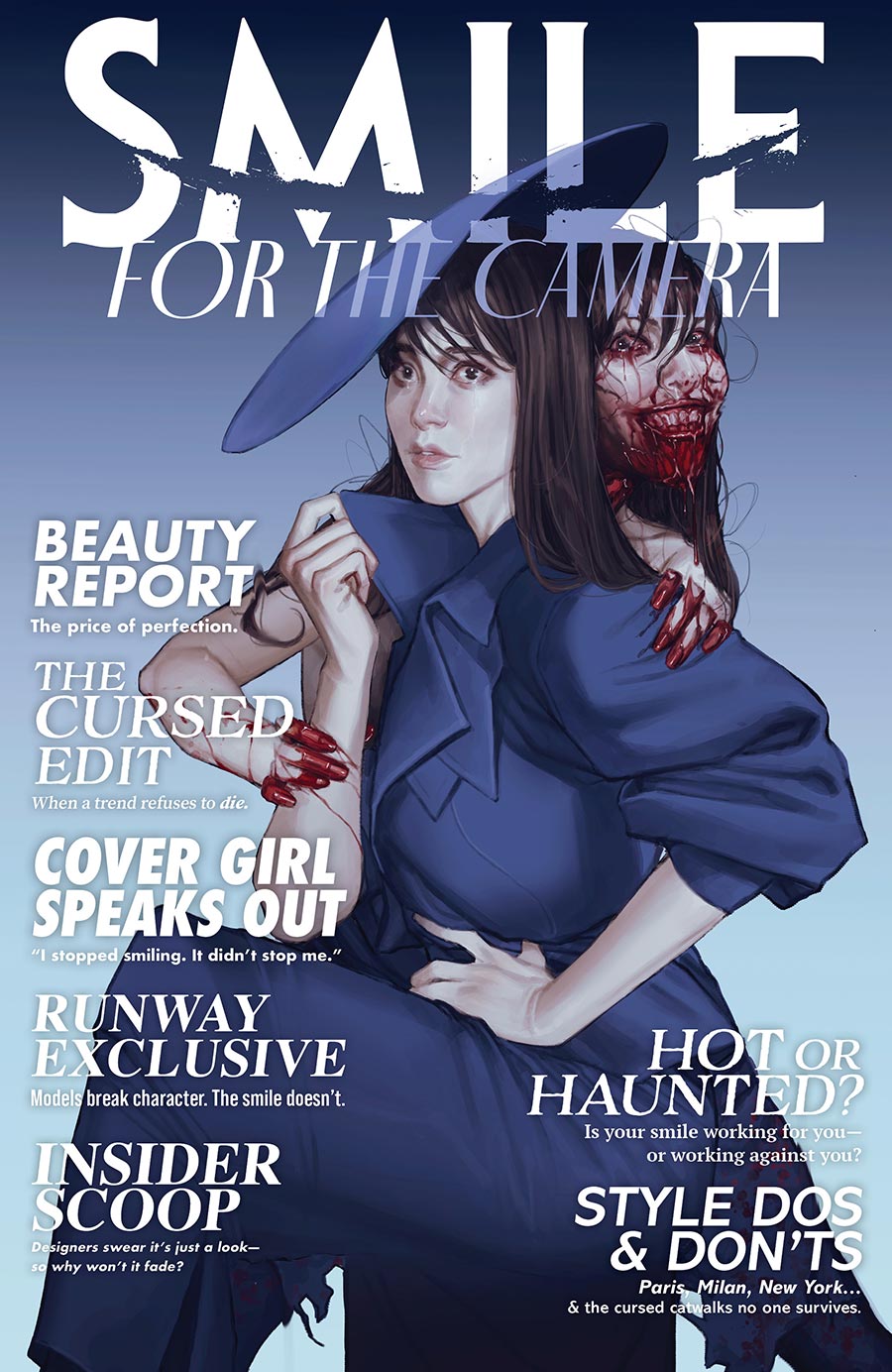 Smile For The Camera #3 Cover C Variant Joshua Sway Swaby Fashion Magazine Cover