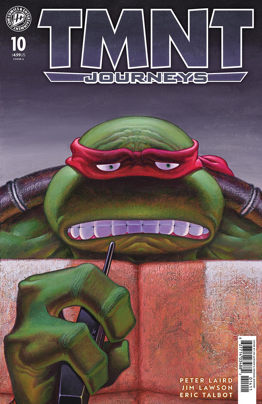 Teenage Mutant Ninja Turtles Journeys #10 Cover A Regular Jim Lawson & Michael Dooney Cover