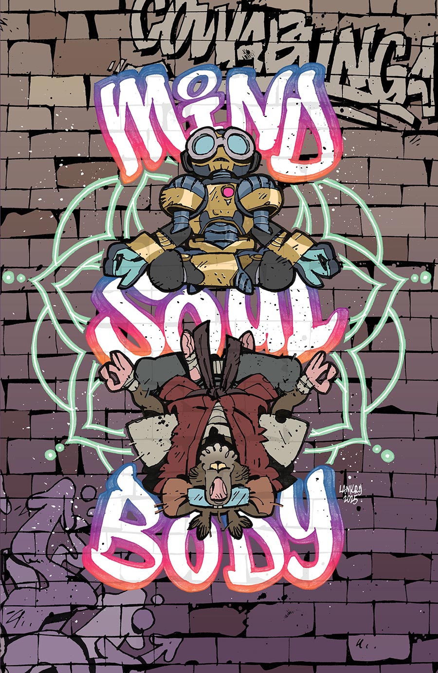 Tales Of The Teenage Mutant Ninja Turtles (Animated) #6 Cover C Incentive Jon Lankry Mural Virgin Variant Cover
