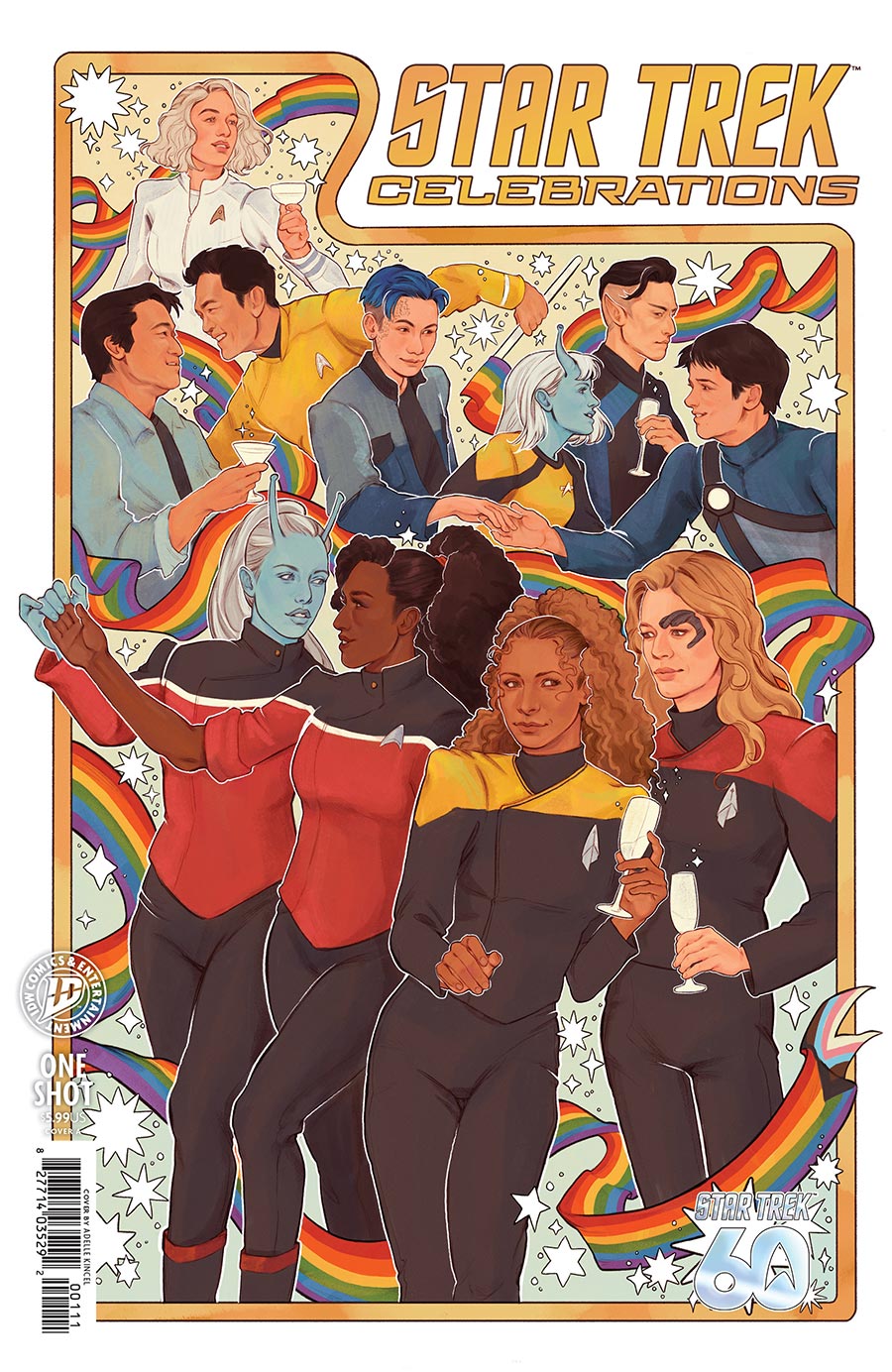 Star Trek Celebrations 2026 #1 (One Shot) Cover A Regular Adelle Kincel Cover
