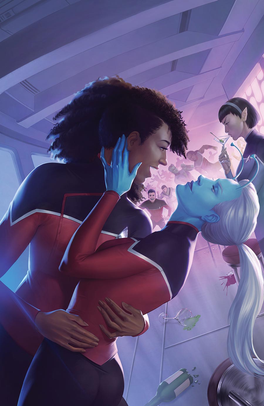 Star Trek Celebrations 2026 #1 (One Shot) Cover E Incentive Linnea Jalando-on Virgin Variant Cover