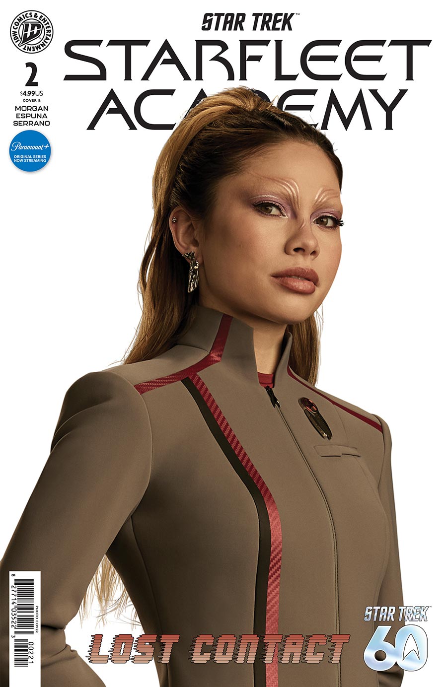 Star Trek Starfleet Academy Lost Contact #2 Cover B Variant Photo Cover