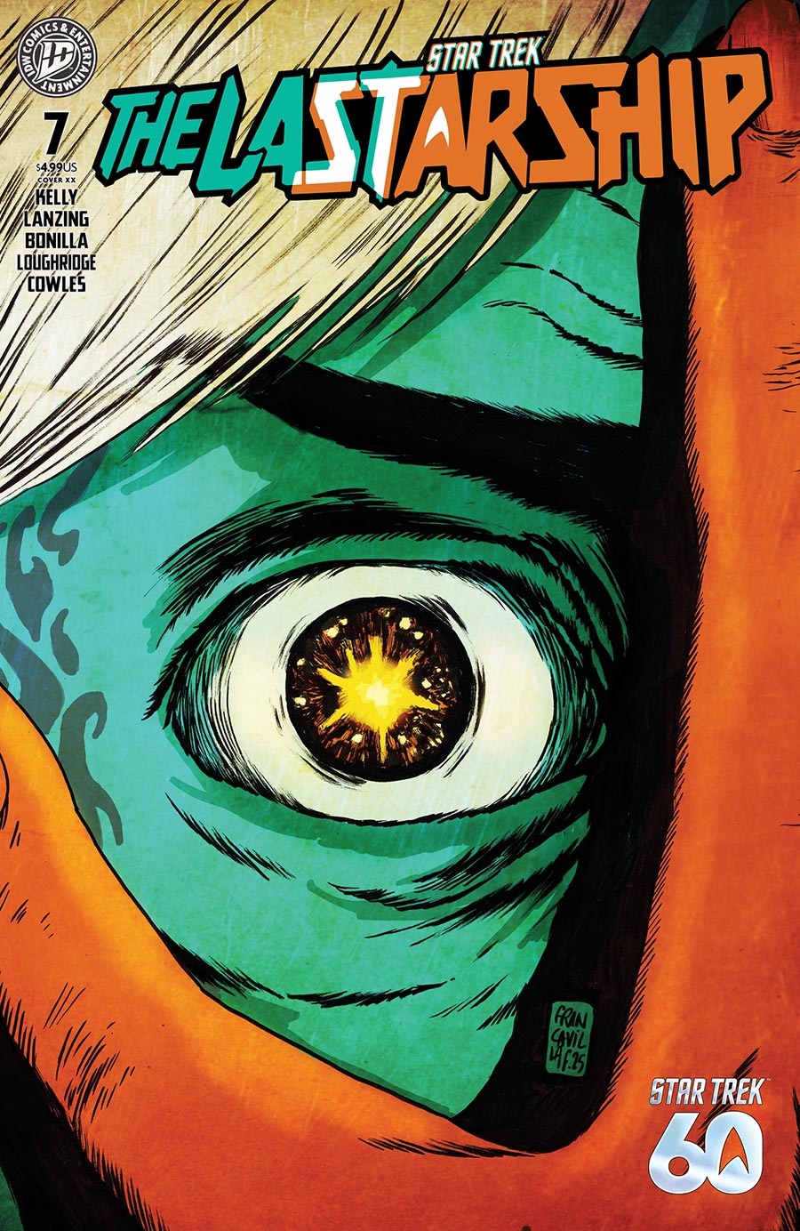 Star Trek The Last Starship #7 Cover A Regular Francesco Francavilla Cover
