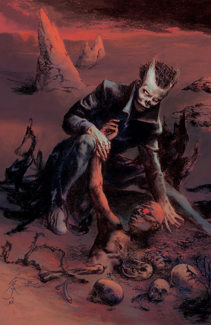 Valiant Beyond Tales Of The Shadowman #9 Legacy Of LeRoi Part 3 Cover C Variant Julio Azamor Virgin Cover