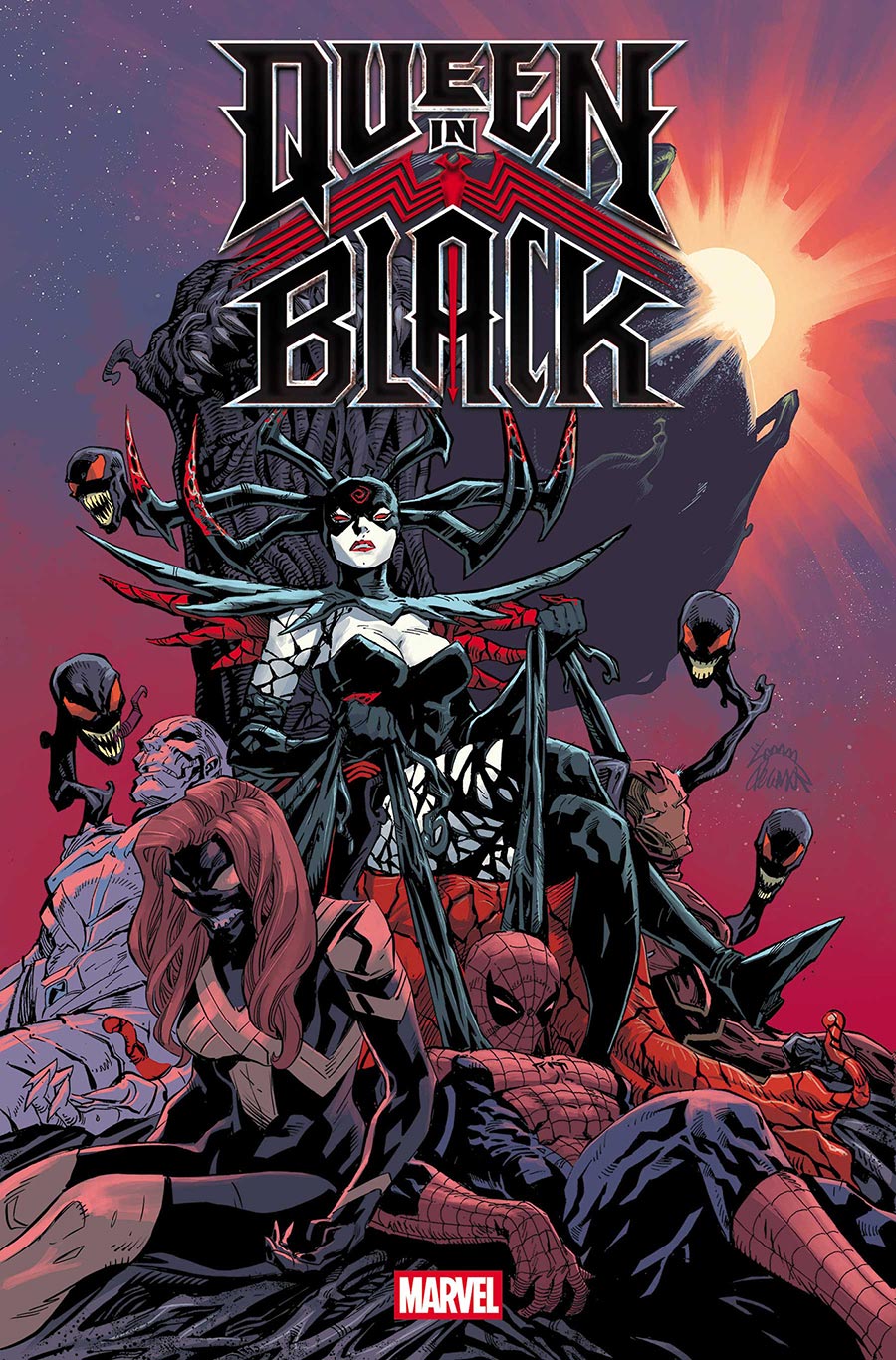 Queen In Black #1 Cover A Regular Ryan Stegman Cover