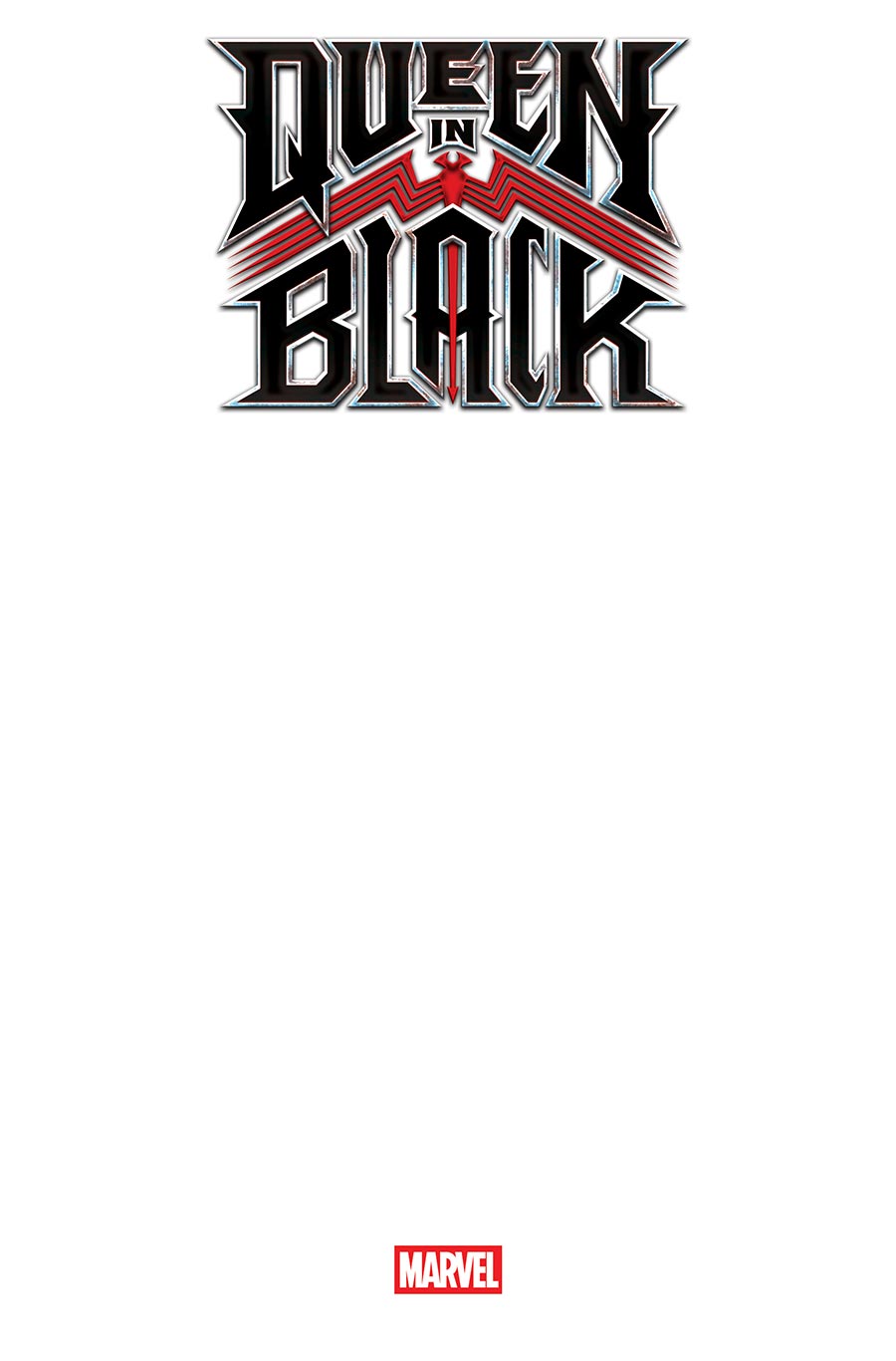 Queen In Black #1 Cover H Variant Blank Cover