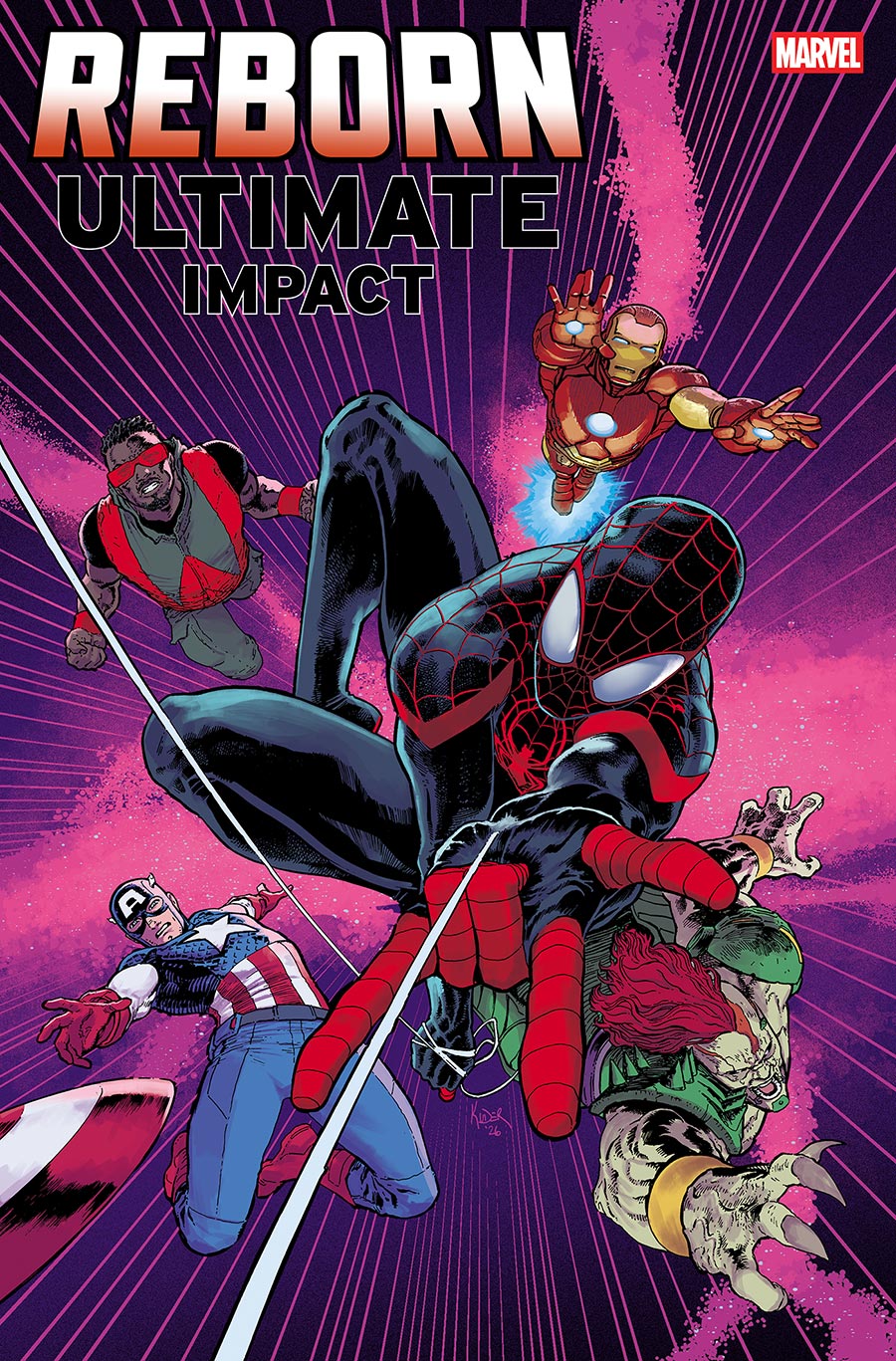 Ultimate Impact Reborn #1 Cover J Variant Aaron Kuder Foil Cover