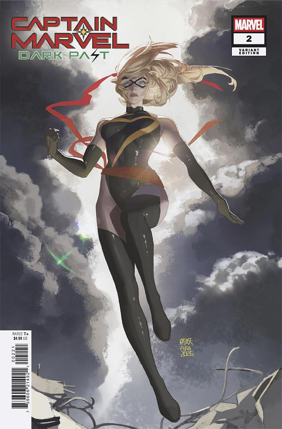 Captain Marvel Dark Past #2 Cover C Variant AKA Ms Marvel Cover