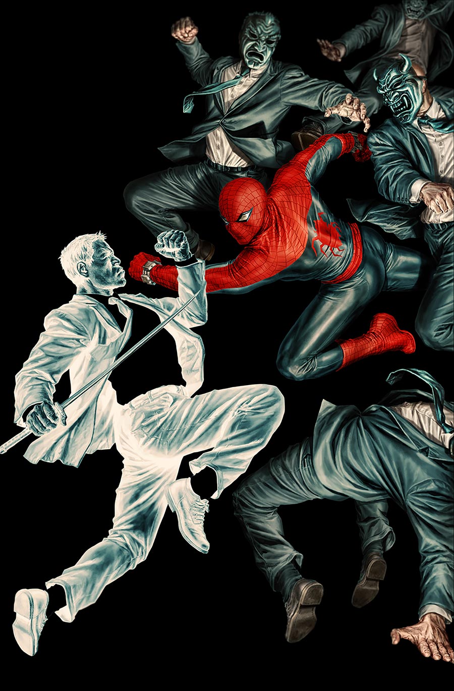 Amazing Spider-Man Vol 7 #28 Cover G Incentive Lee Bermejo Amazing Visions Virgin Cover (#992)