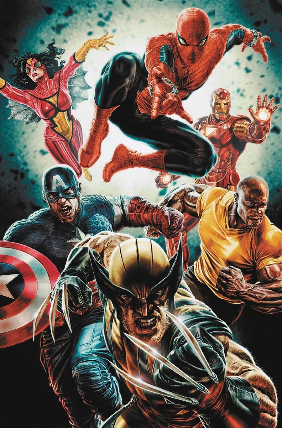 Amazing Spider-Man Vol 7 #29 Cover I Incentive Lee Bermejo Amazing Visions Virgin Cover (#993)