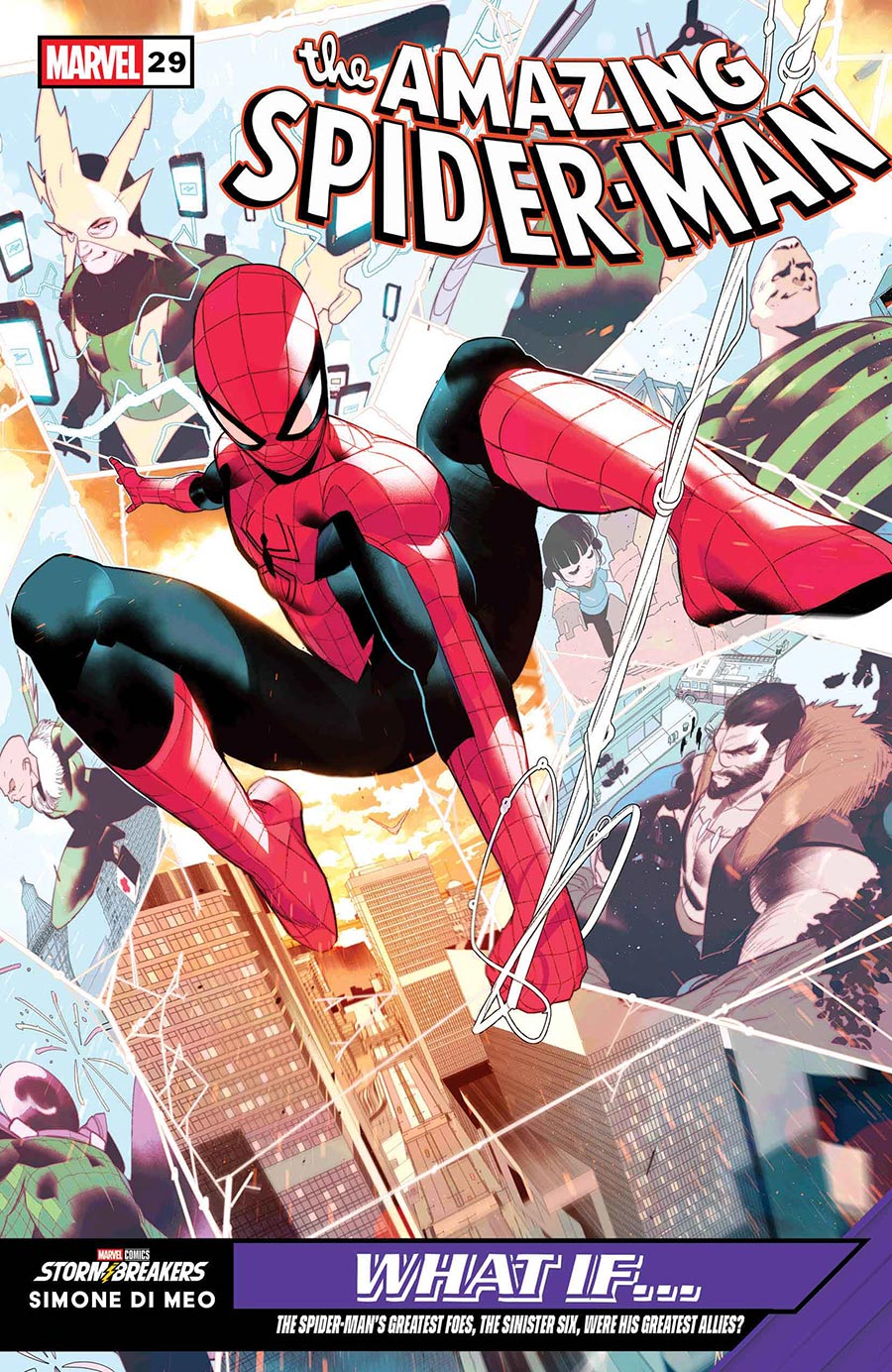 Amazing Spider-Man Vol 7 #29 Cover D Variant Simone Di Meo What If Cover (#993)