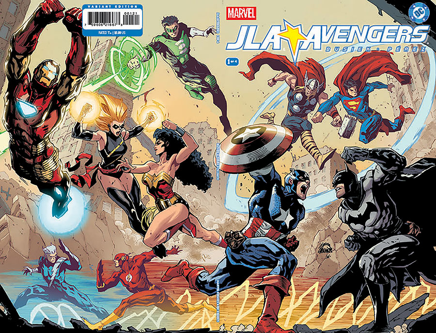 JLA Avengers #1 Facsimile Edition Cover B Variant Ryan Stegman Wraparound Cover