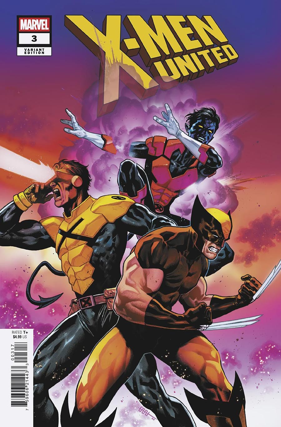 X-Men United #3 Cover E Incentive CAFU Variant Cover