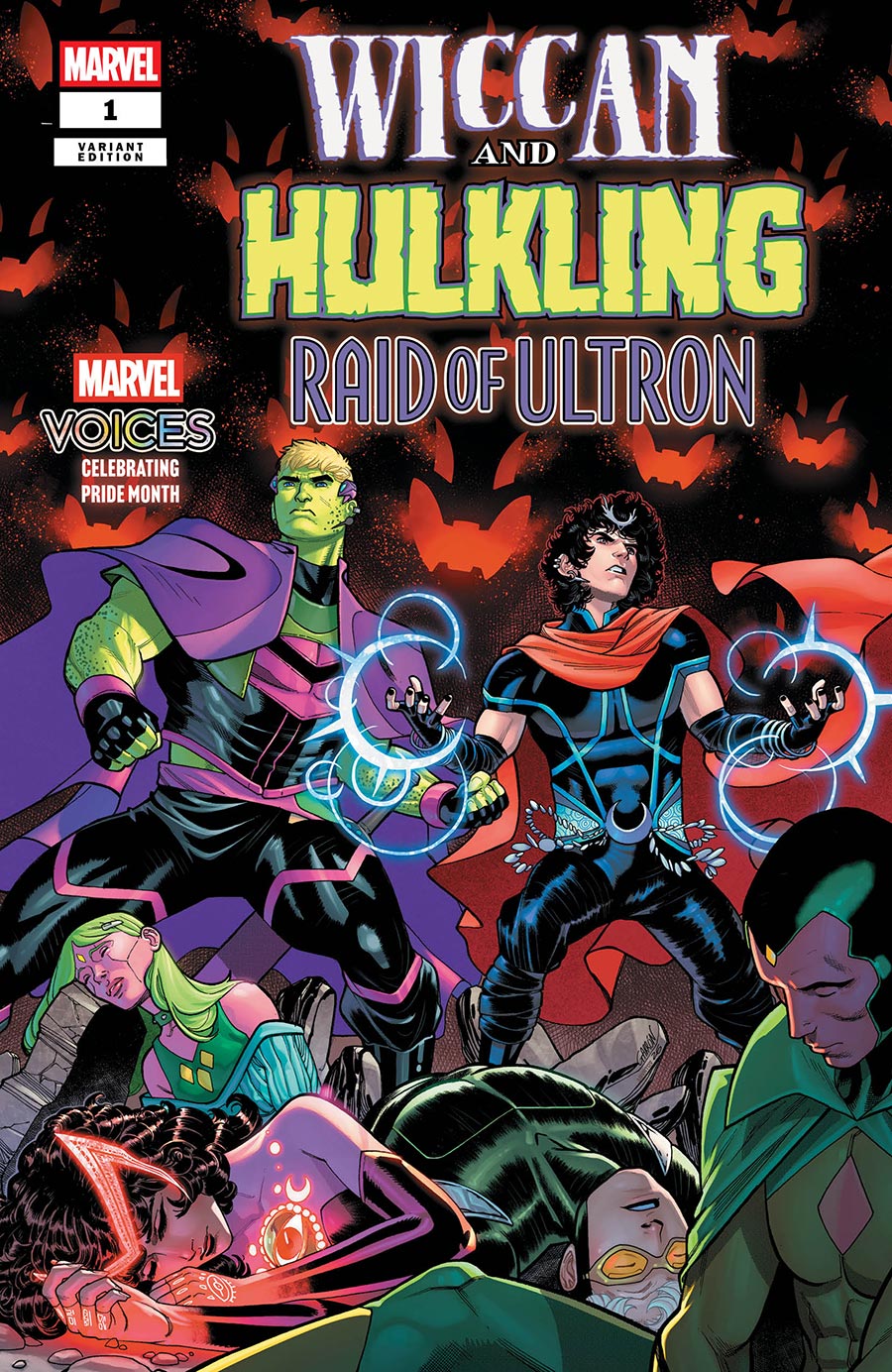 Wiccan And Hulkling Raid Of Ultron #1 (One Shot) Cover C Variant Javier Garron Cover