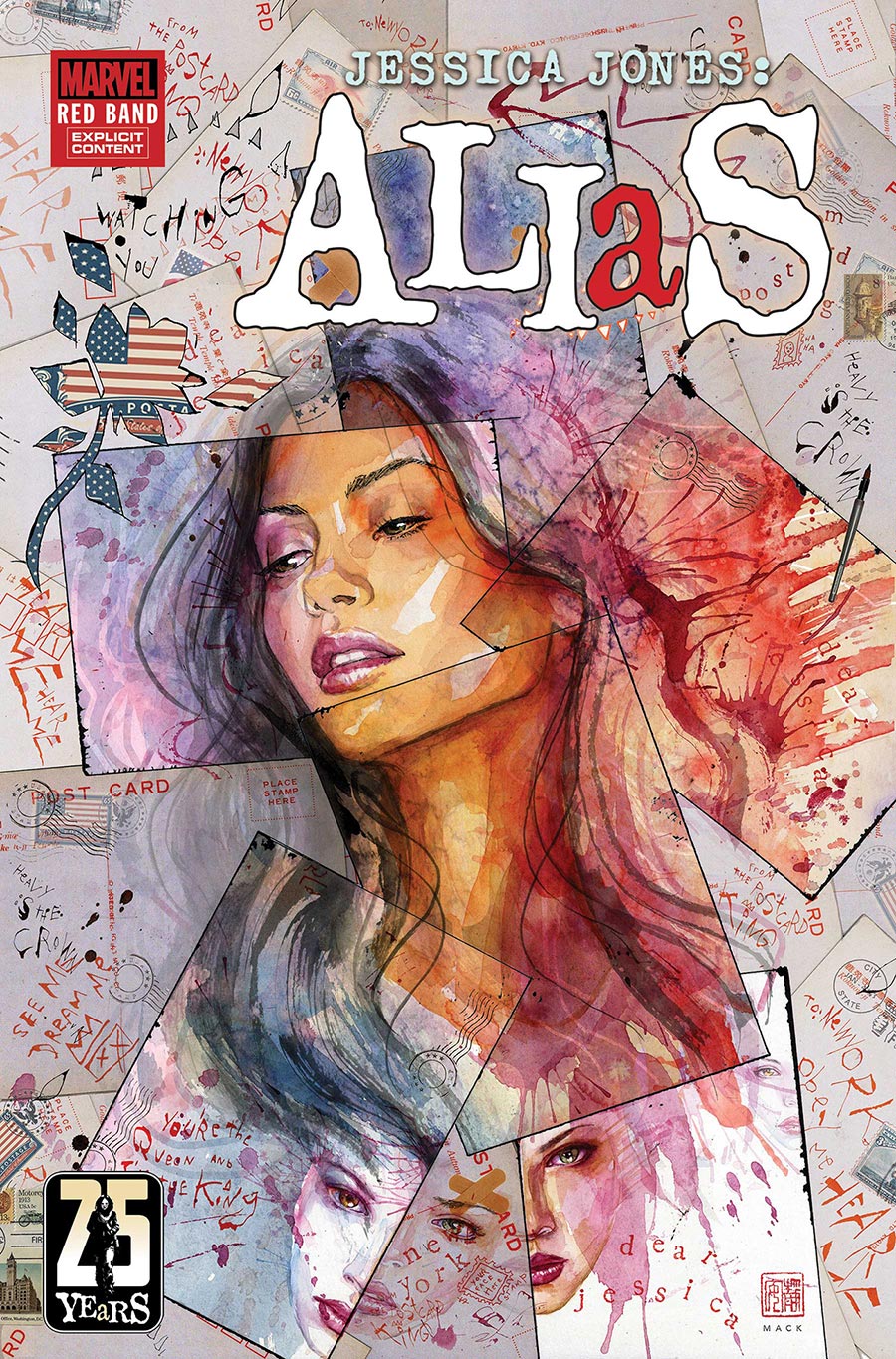 Alias Red Band #3 Cover A Regular David Mack Cover With Polybag