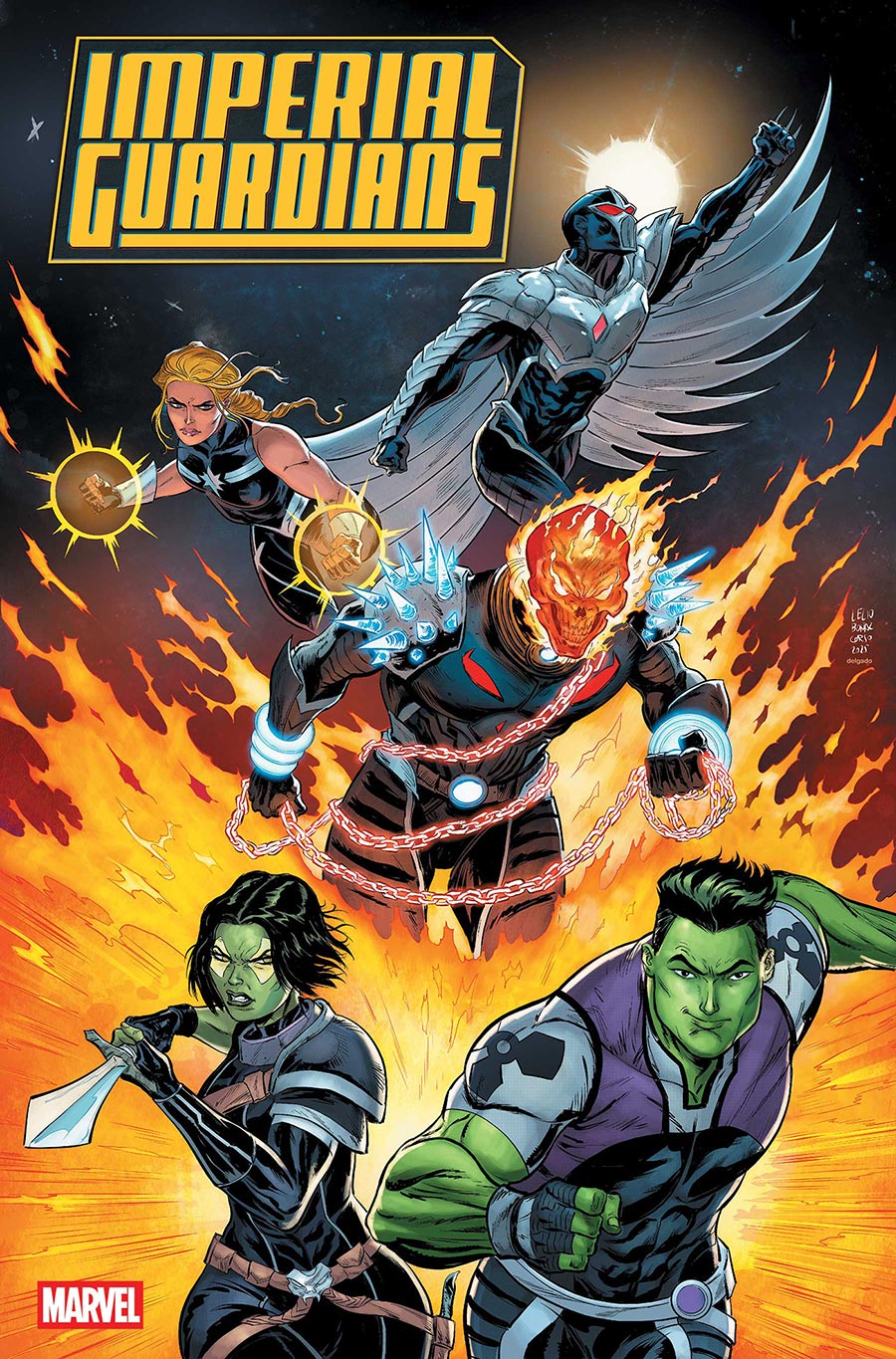 Imperial Guardians #3 Cover B Variant Lelio Bonaccorso Cover